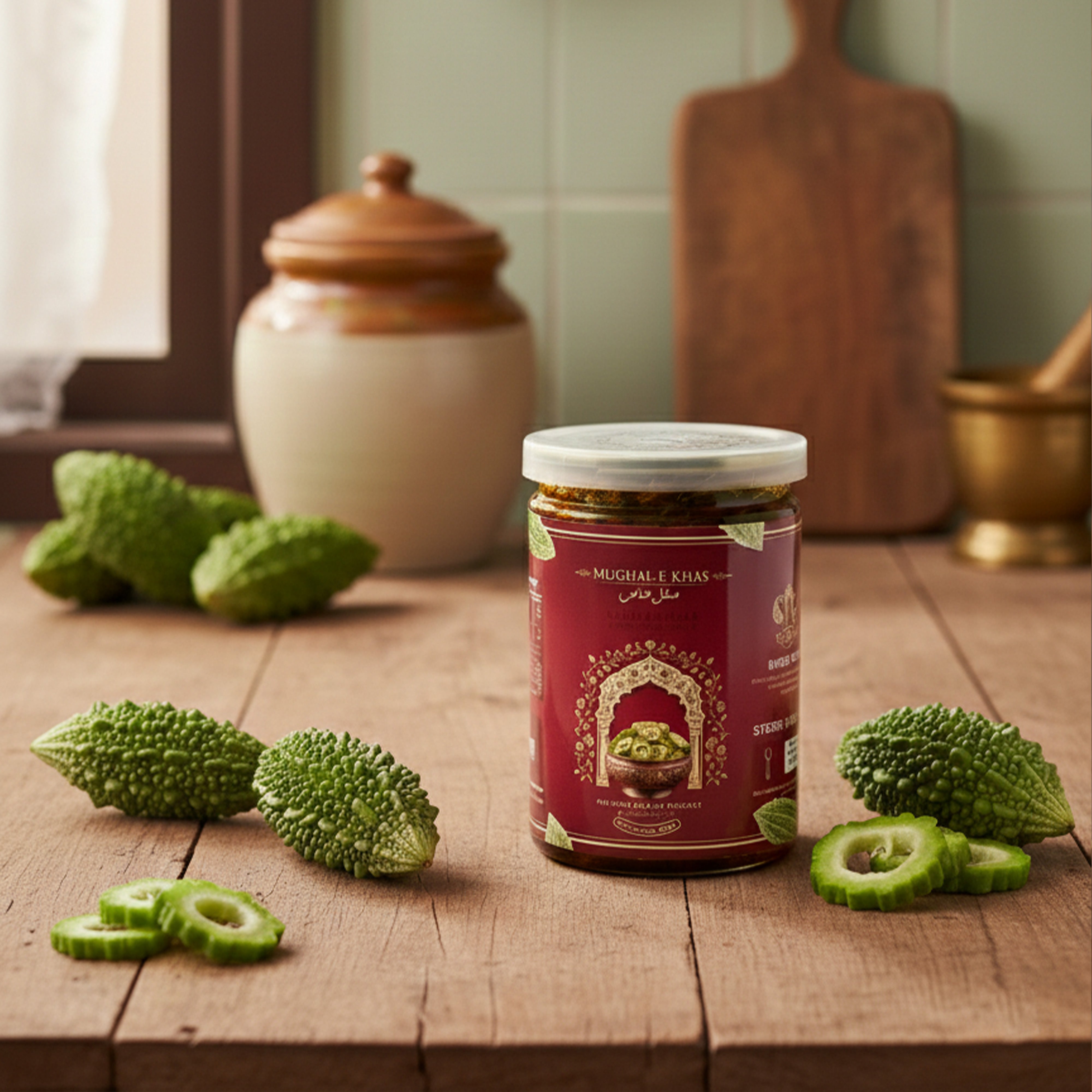 Karela Achar (Bitter Gourd Pickle)